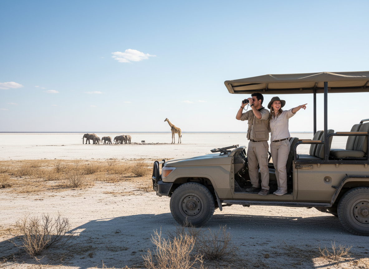 Paquetes turísticos por Etosha y safaris
