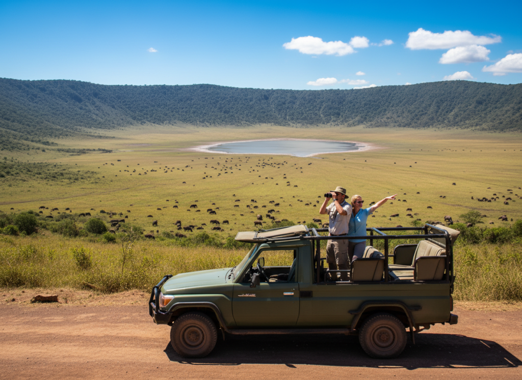 Paquetes turísticos al cráter de Ngorongoro