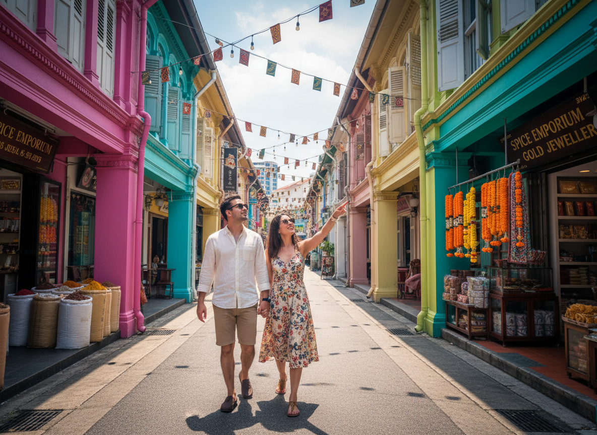 Paquetes turísticos por barrios étnicos en Singapur