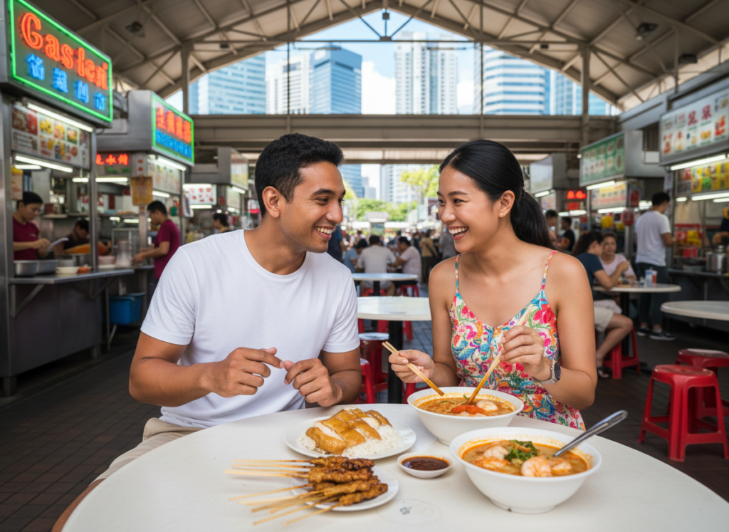 Paquetes turísticos gastronómicos y culturales en Singapur