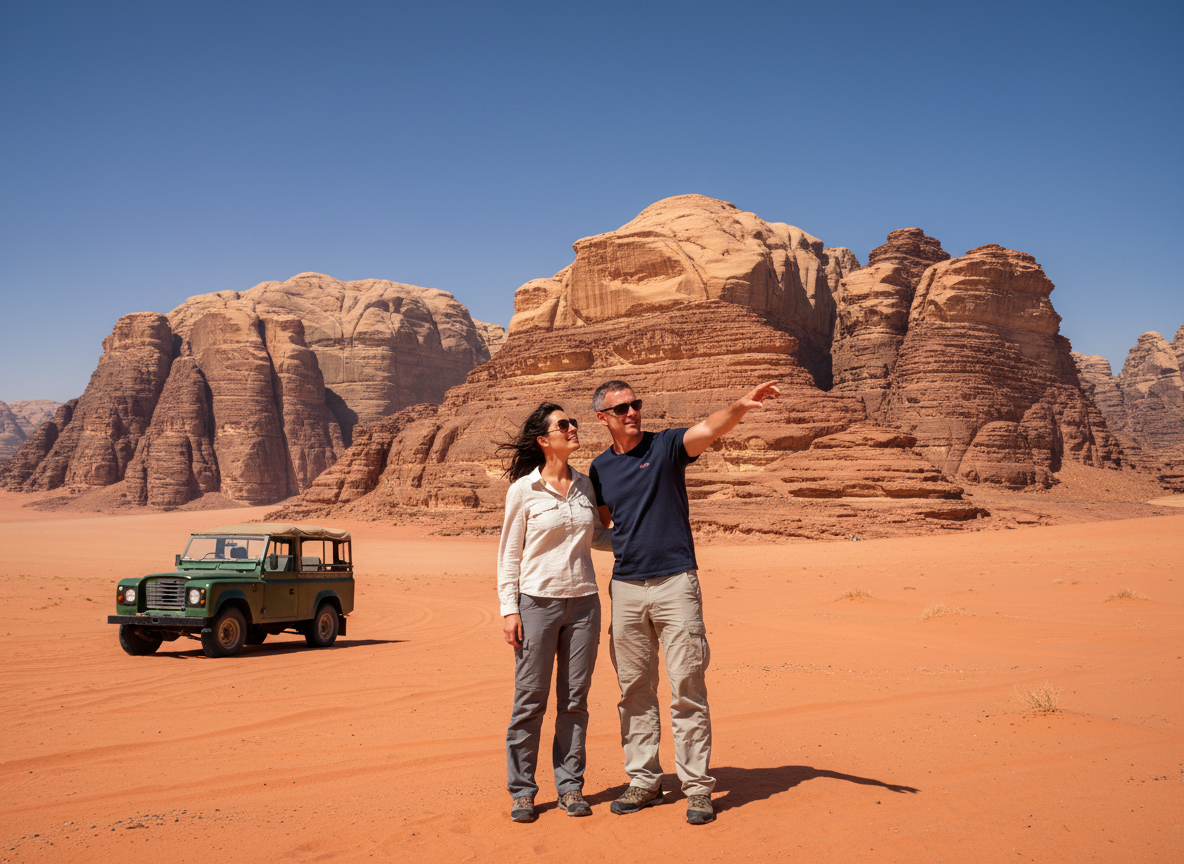 Paquetes turísticos al desierto de Wadi Rum