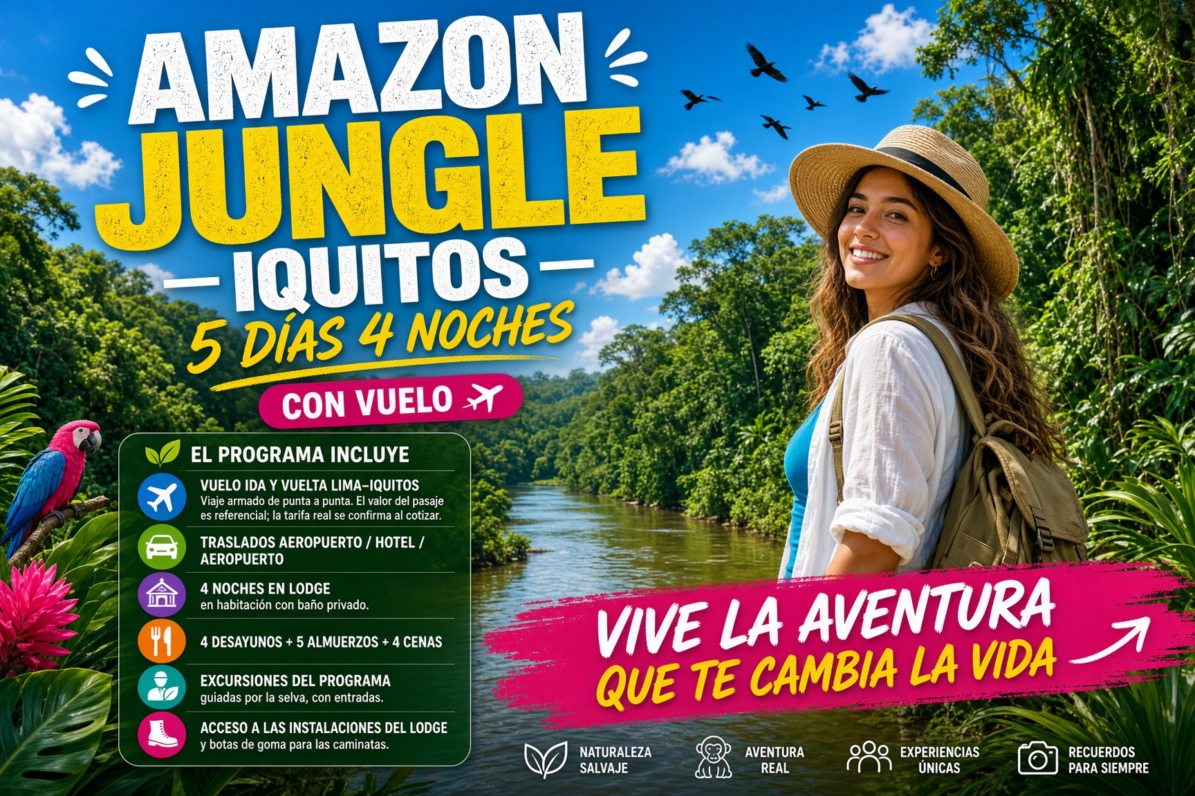 amazon jungle 5dias
