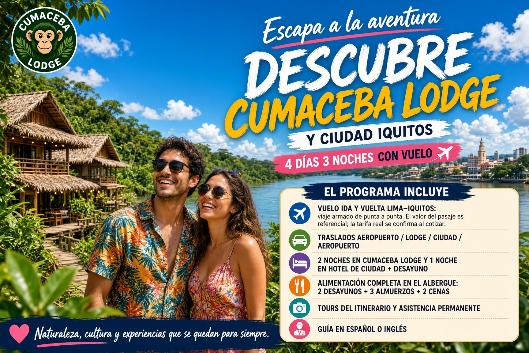 Cumaceba lodge con iquitos