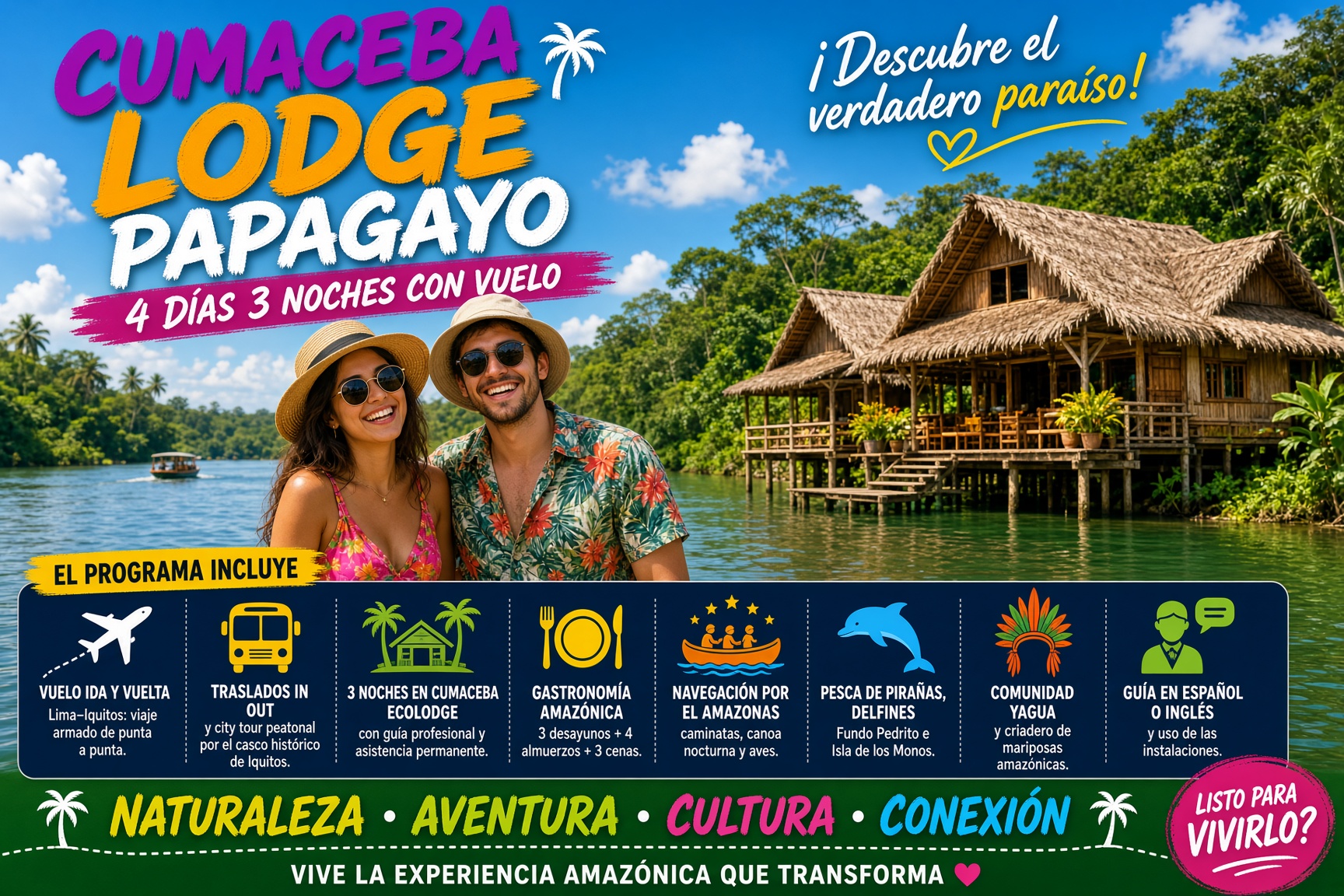 cumaceba lodge 4 dias