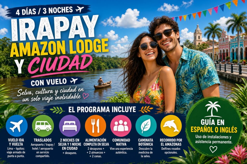 irapay lodge mas ciudad de iquitos