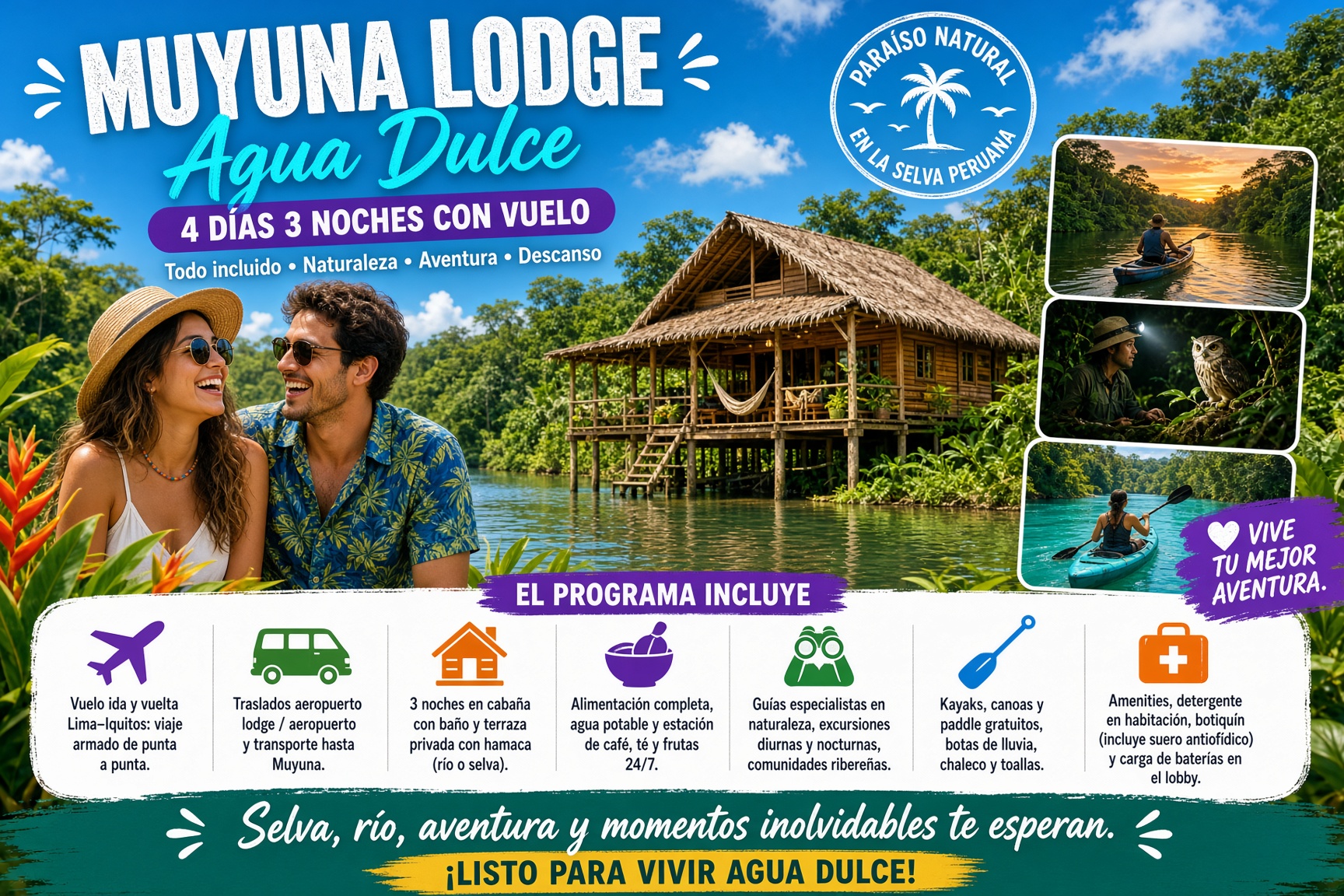 muyuna lodge 4dias