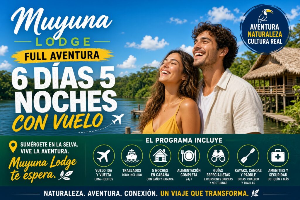 muyuna lodge full aventura