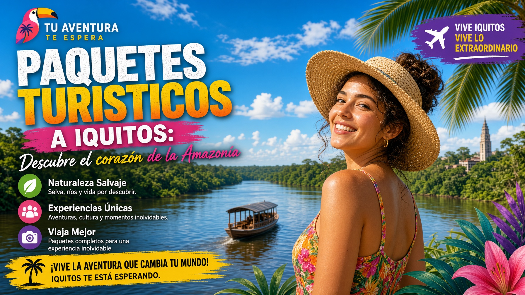 Paquetes turísticos a Iquitos desde Lima