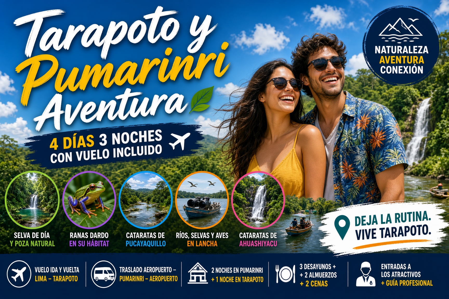 tarapoto y pumarrinri aventura